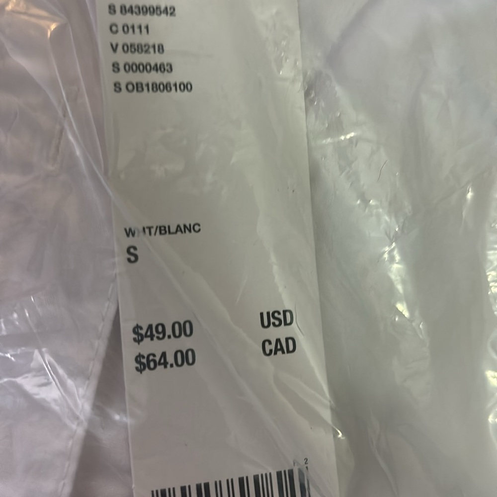 BDG Corey Cropped Button-Down Shirt NWT - Picture 9 of 9